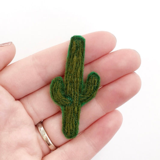Felted Saguaro Cactus Magnet